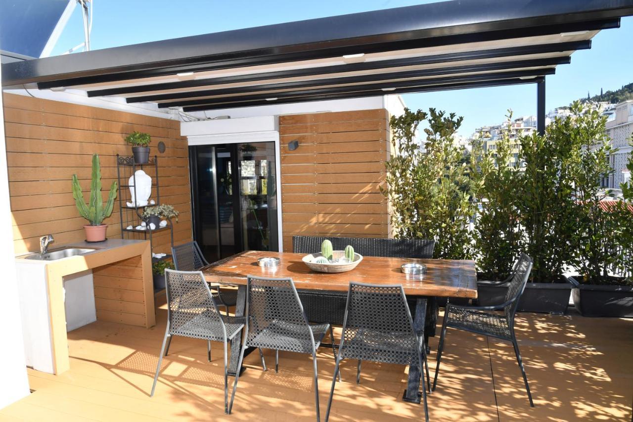 Luxurious Loft With Breathtaking Acropolis View Daire Atina Dış mekan fotoğraf