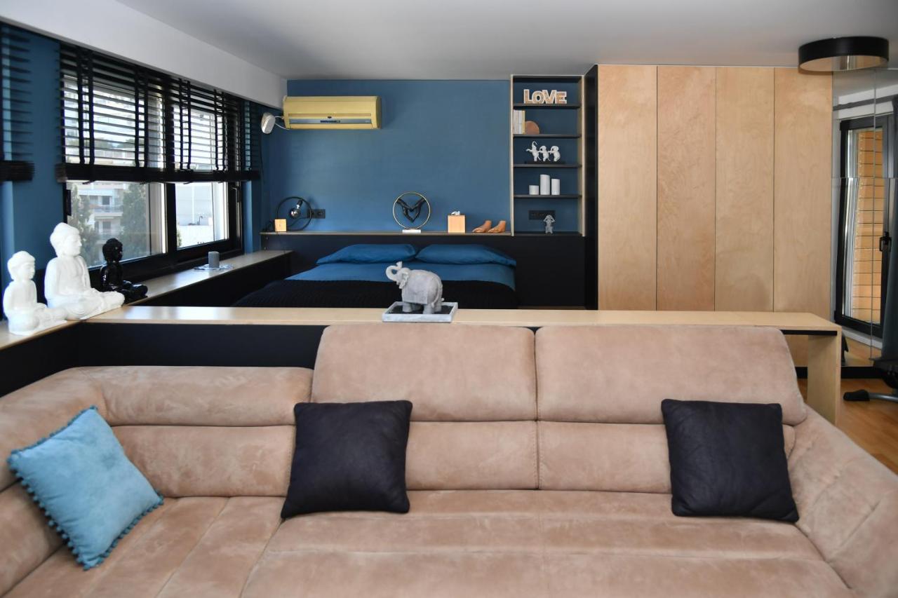 Luxurious Loft With Breathtaking Acropolis View Daire Atina Dış mekan fotoğraf