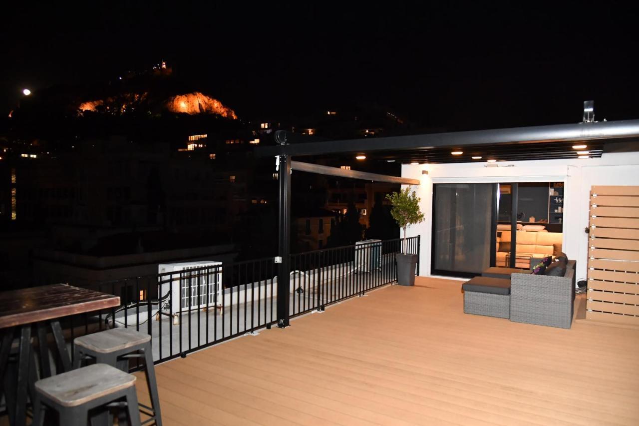 Luxurious Loft With Breathtaking Acropolis View Daire Atina Dış mekan fotoğraf